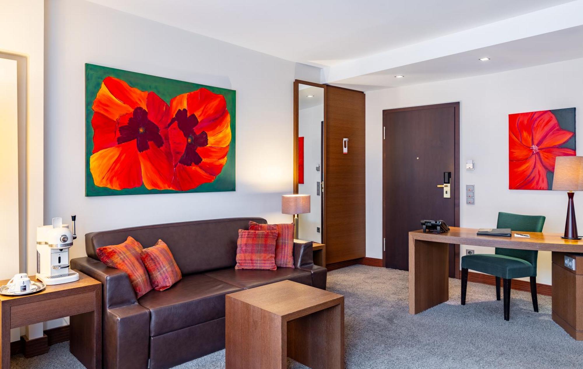 Hotel Alma Am Anger Erfurt Bagian luar foto