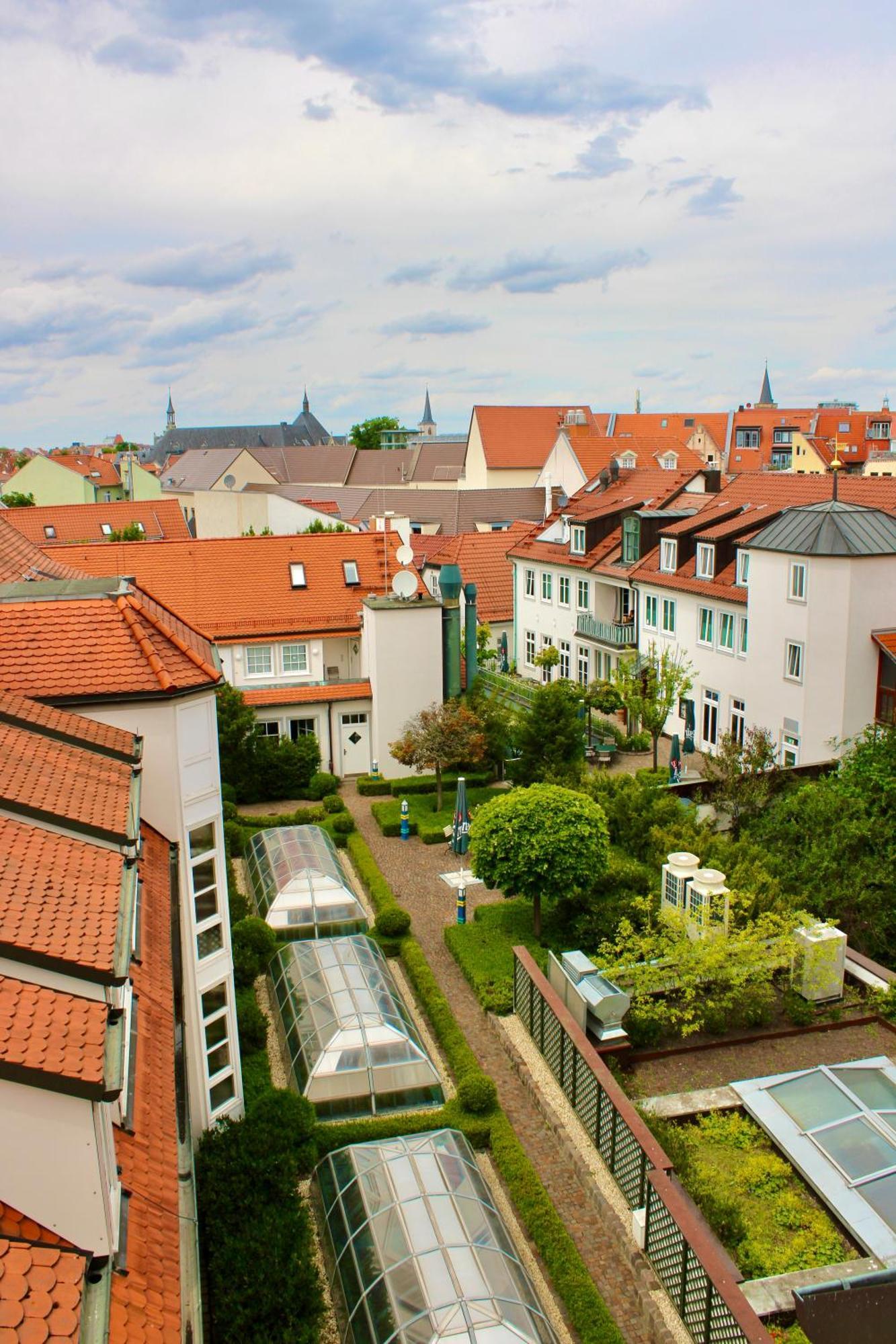 Hotel Alma Am Anger Erfurt Bagian luar foto